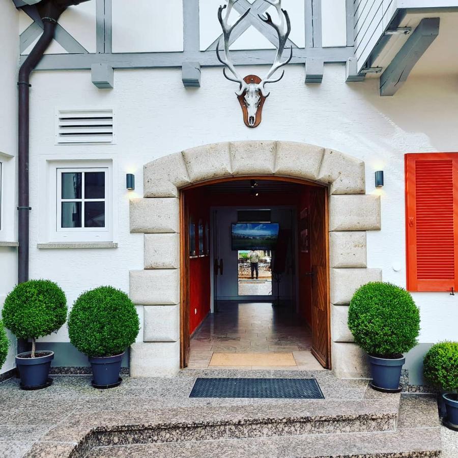 Bühlerzell Gasthof Goldener Hirsch酒店 外观 照片